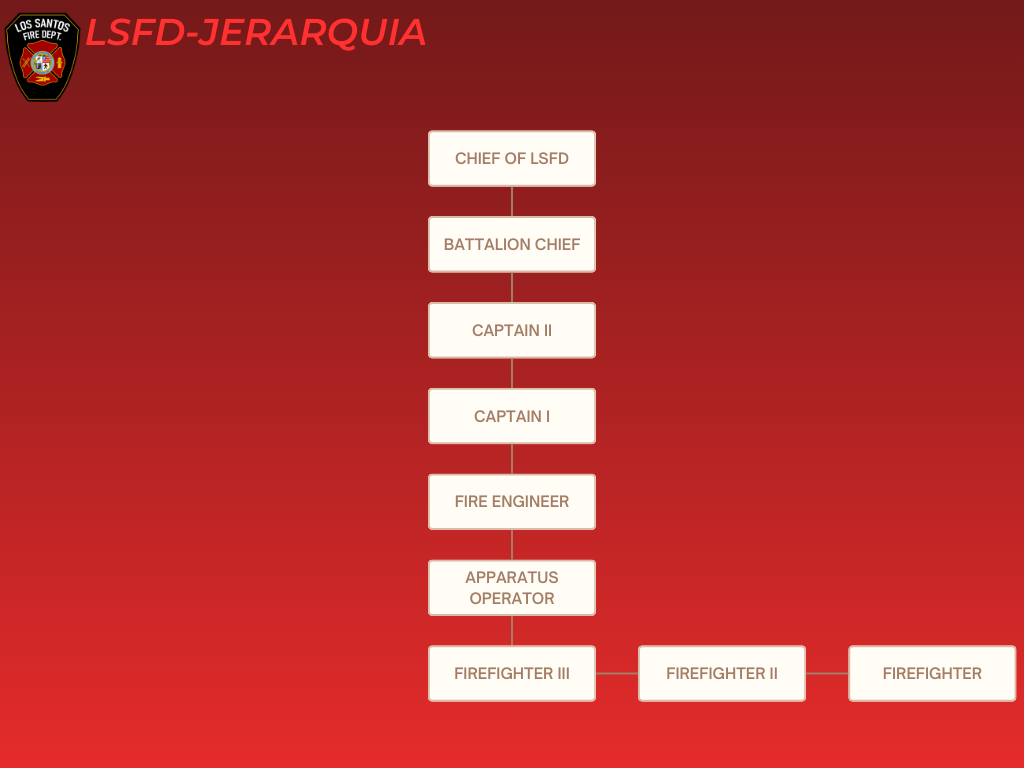 Jerarquía LSFD